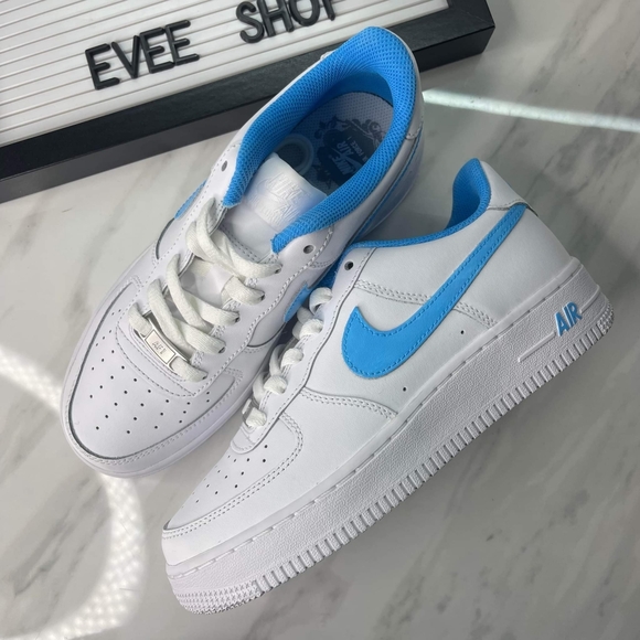 Custom Nike Air Force 1 💙☁️💙